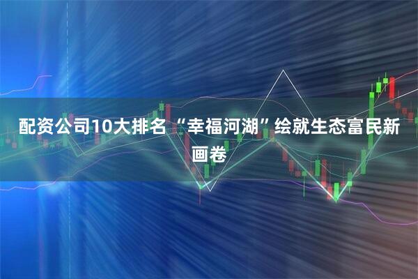 配资公司10大排名 “幸福河湖”绘就生态富民新画卷