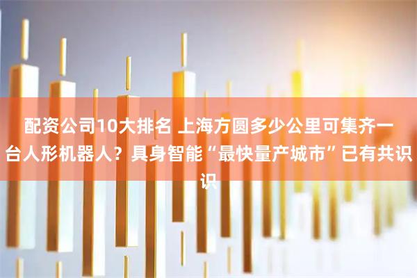 配资公司10大排名 上海方圆多少公里可集齐一台人形机器人？具身智能“最快量产城市”已有共识